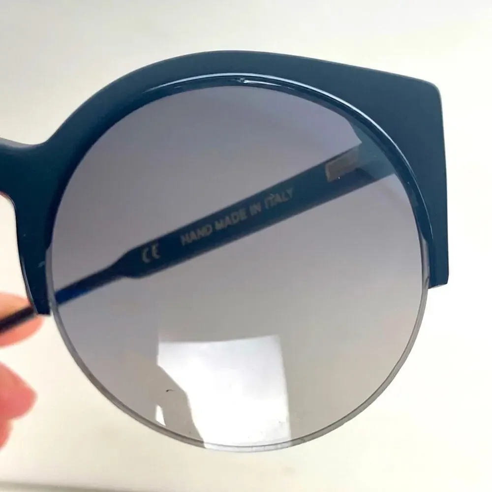 RetroSuperFuture Lucia Black Phv Sunglasses - $236.